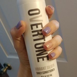 Overtone color deposit conditioner- Vibrant Silver